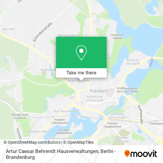 Карта Artur Caesar Behrendt Hausverwaltungen