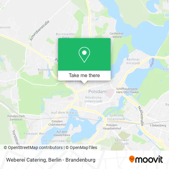 Карта Weberei Catering