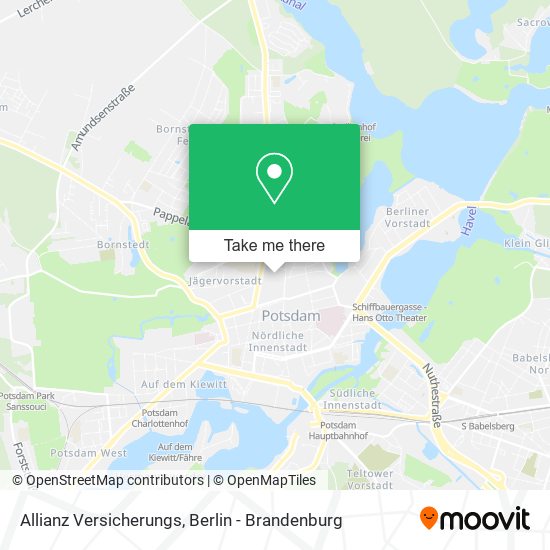 Allianz Versicherungs map