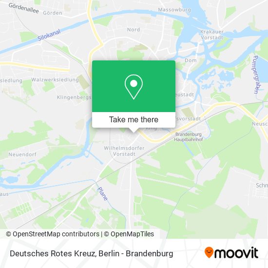 Deutsches Rotes Kreuz map
