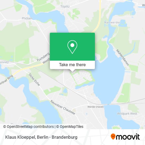 Klaus Kloeppel map