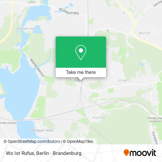 Карта Wo Ist Rufus