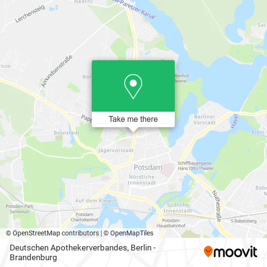 Deutschen Apothekerverbandes map