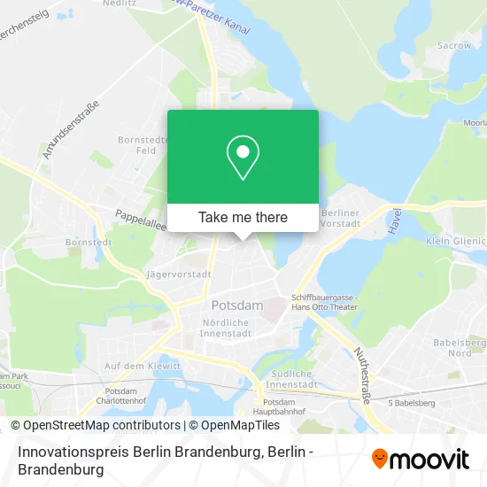 Innovationspreis Berlin Brandenburg map