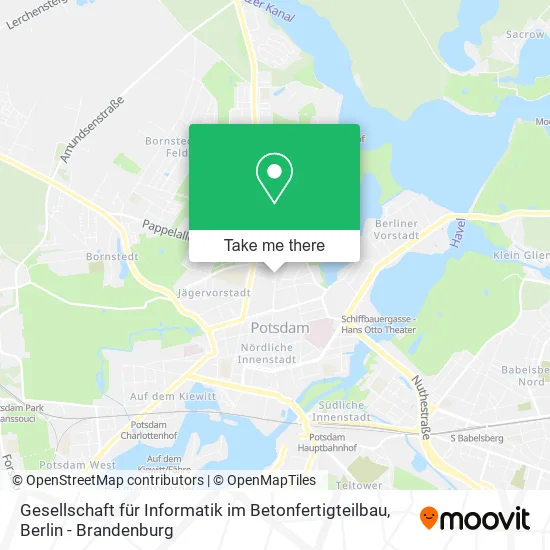 Карта Gesellschaft für Informatik im Betonfertigteilbau
