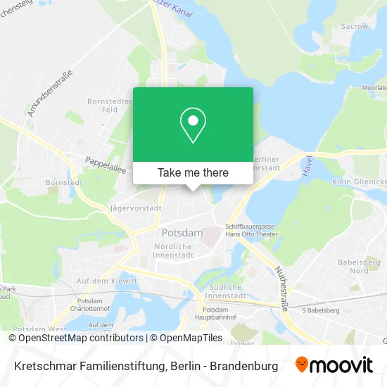 Карта Kretschmar Familienstiftung
