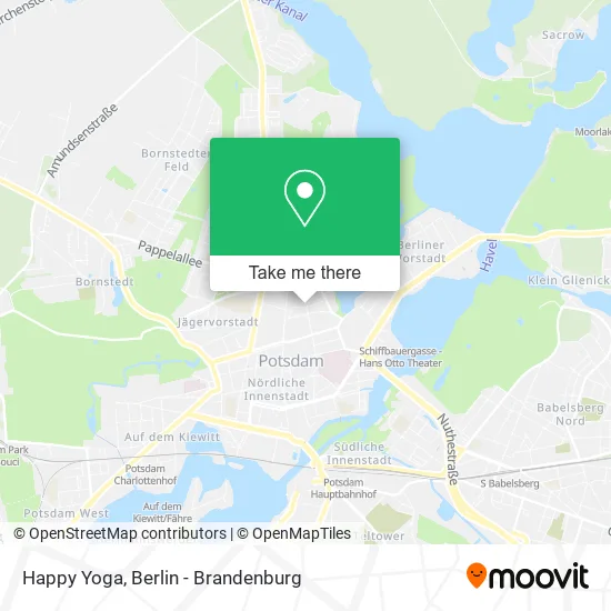 Happy Yoga map