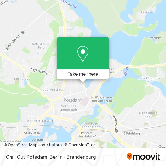 Chill Out Potsdam map