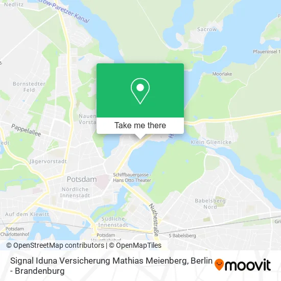 Карта Signal Iduna Versicherung Mathias Meienberg