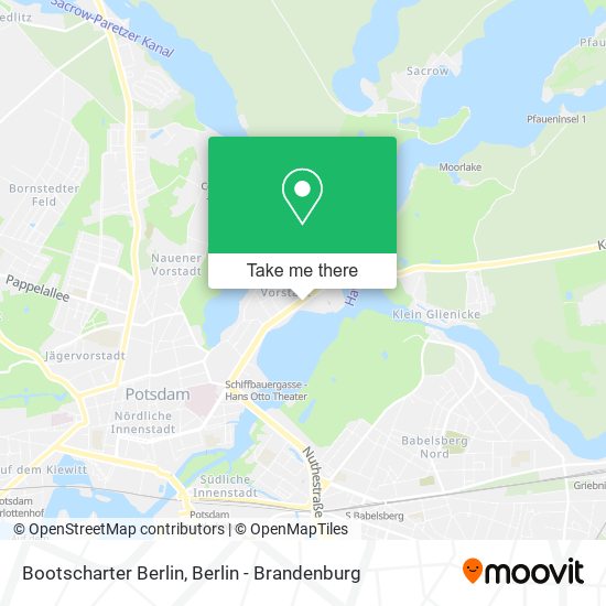 Bootscharter Berlin map