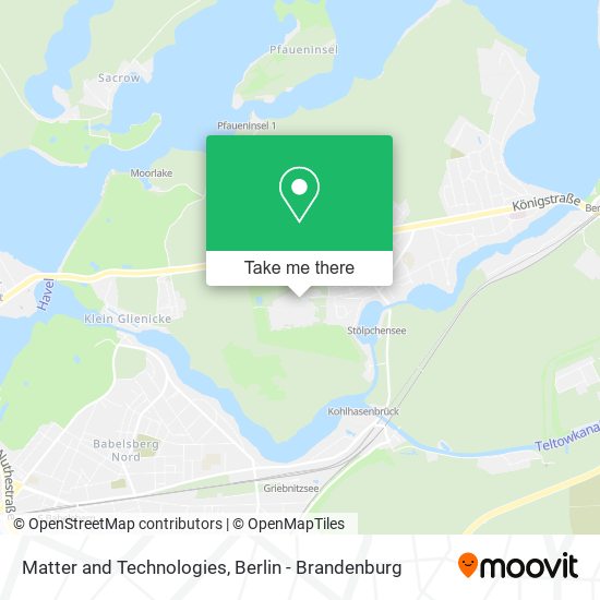 Matter and Technologies map