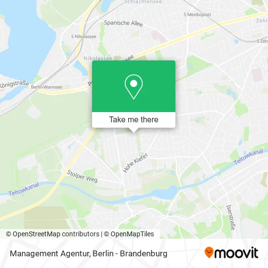 Карта Management Agentur