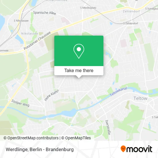 Карта Werdlinge