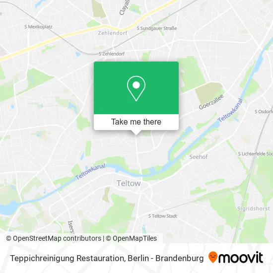 Карта Teppichreinigung Restauration