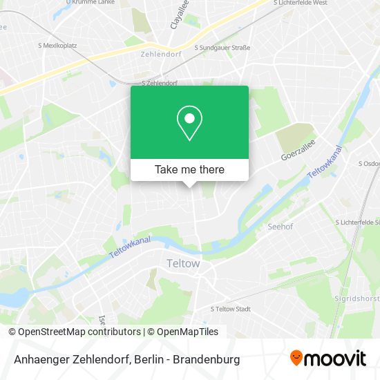 Anhaenger Zehlendorf map