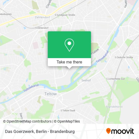 Das Goerzwerk map