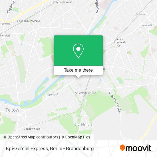 Bpi-Gemini Express map
