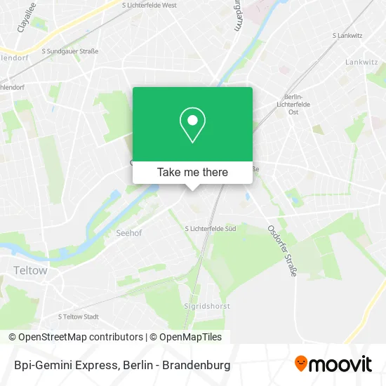 Bpi-Gemini Express map