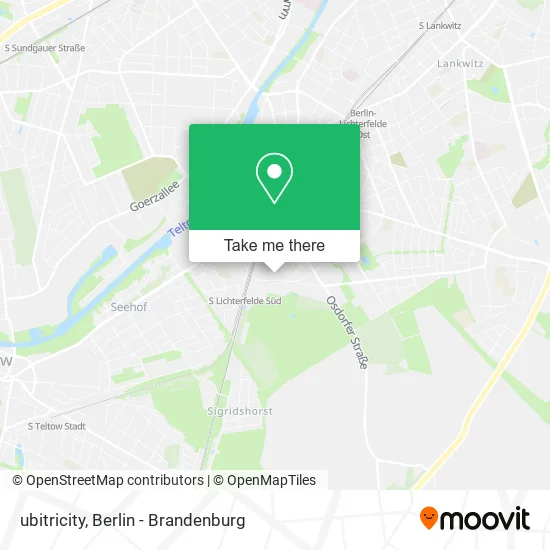 Карта ubitricity