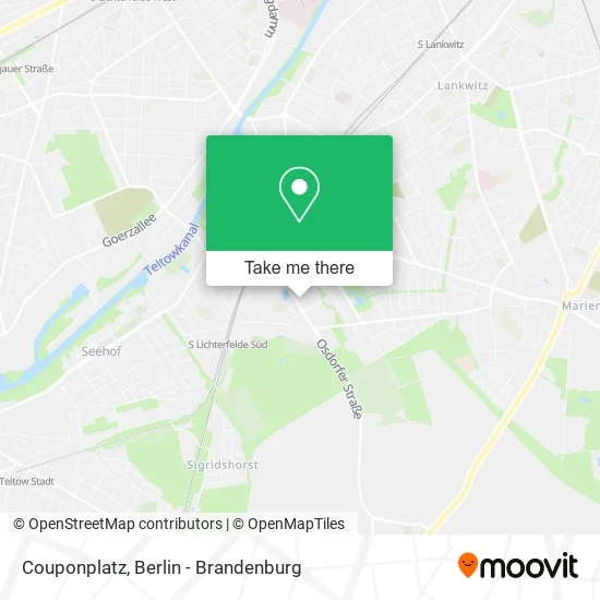 Couponplatz map