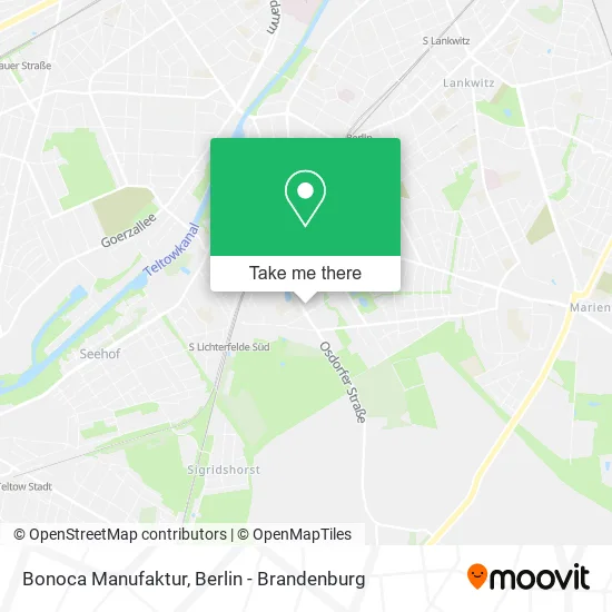 Карта Bonoca Manufaktur