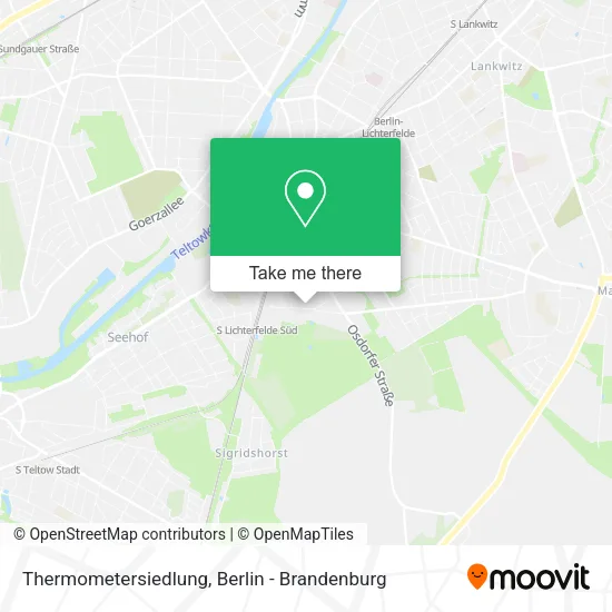 Thermometersiedlung map