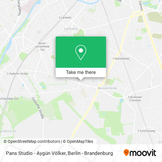 Карта Pans Studio - Aygün Völker