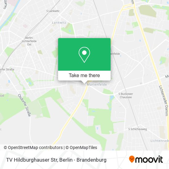 TV Hildburghauser Str map
