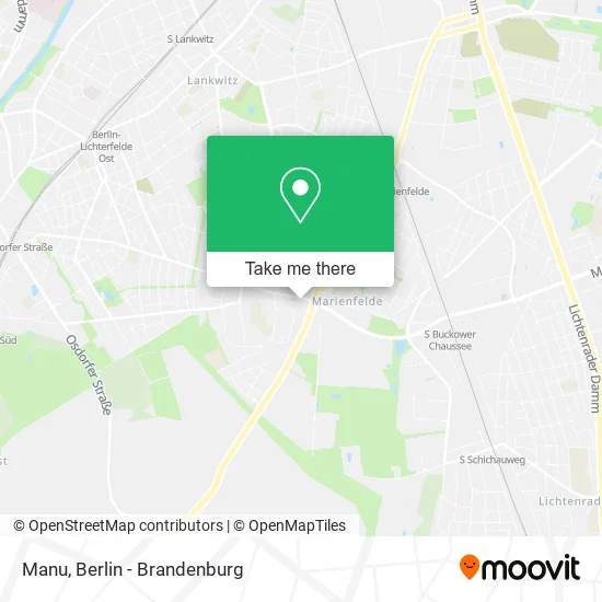 Карта Manu