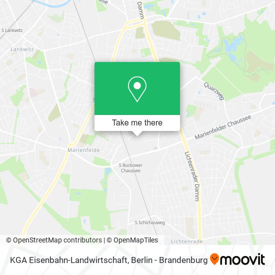 KGA Eisenbahn-Landwirtschaft map