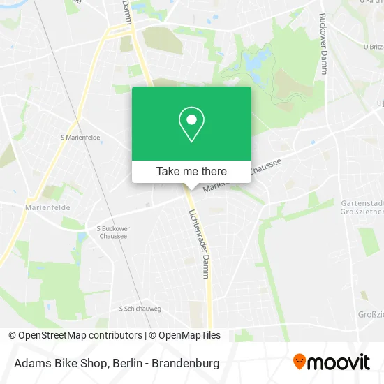 Карта Adams Bike Shop
