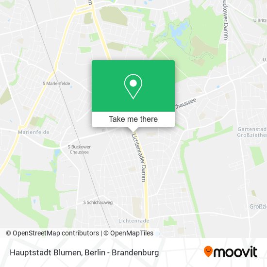 Hauptstadt Blumen map