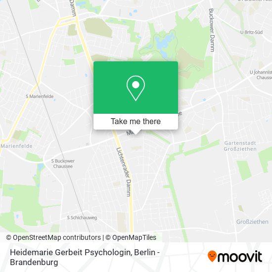 Heidemarie Gerbeit Psychologin map