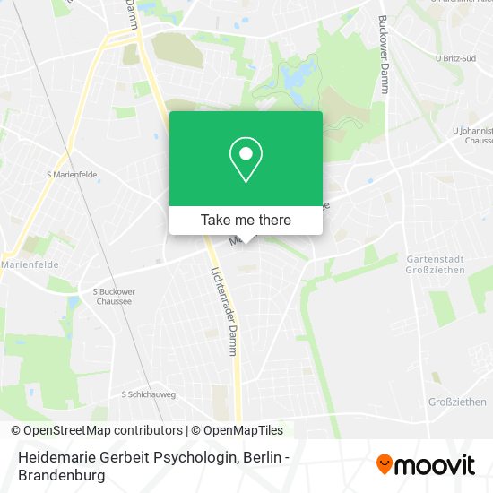 Карта Heidemarie Gerbeit Psychologin