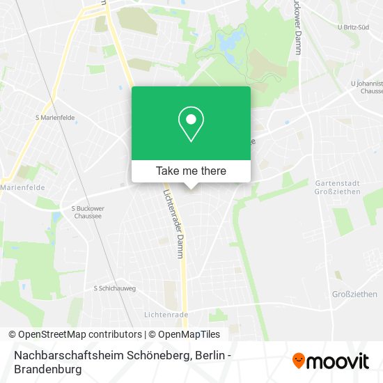 Карта Nachbarschaftsheim Schöneberg