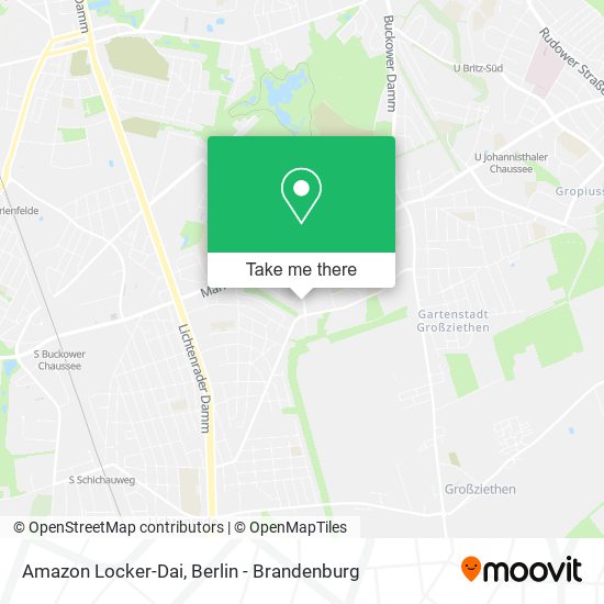 Amazon Locker-Dai map