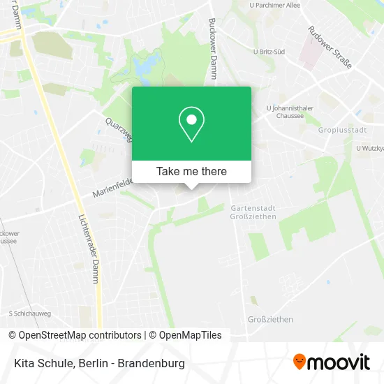 Kita Schule map
