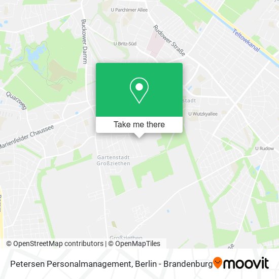Petersen Personalmanagement map