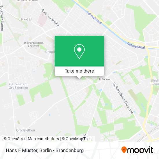 Hans F Muster map