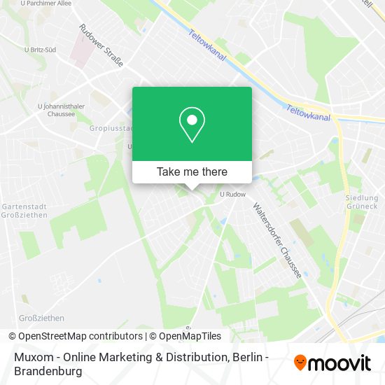Карта Muxom - Online Marketing & Distribution