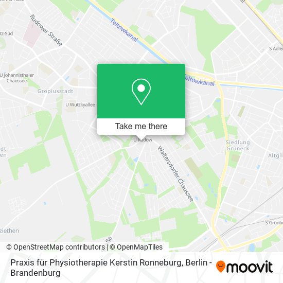 Praxis für Physiotherapie Kerstin Ronneburg map