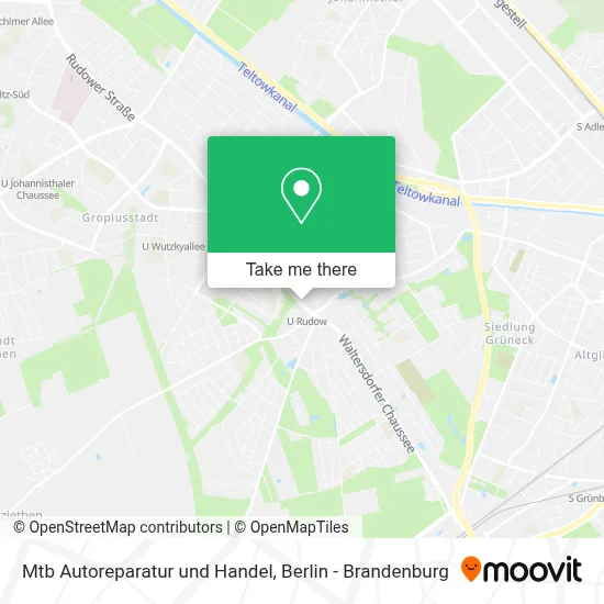 Mtb Autoreparatur und Handel map
