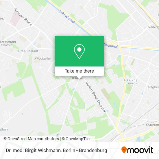 Dr. med. Birgit Wichmann map