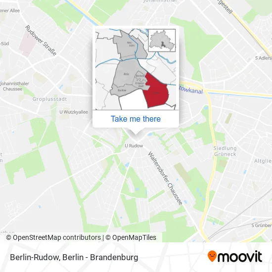 Карта Berlin-Rudow