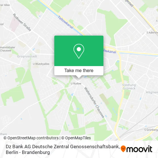 Карта Dz Bank AG Deutsche Zentral Genossenschaftsbank