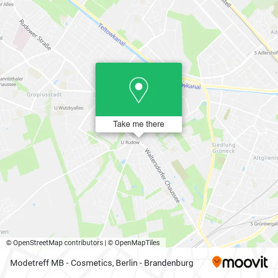 Карта Modetreff MB - Cosmetics