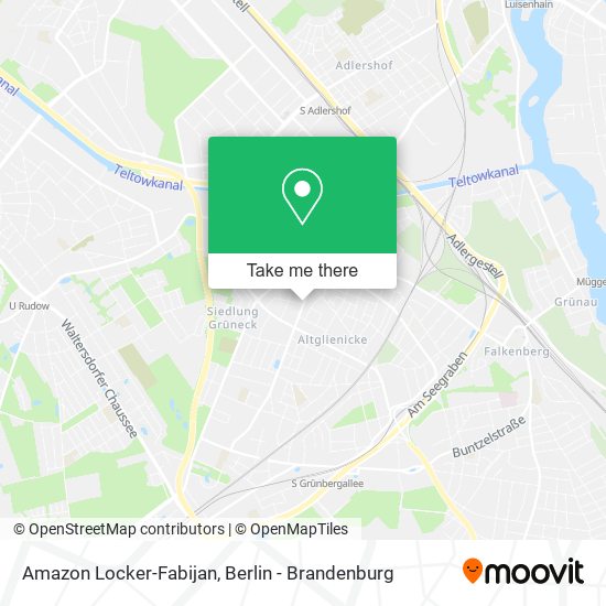 Amazon Locker-Fabijan map