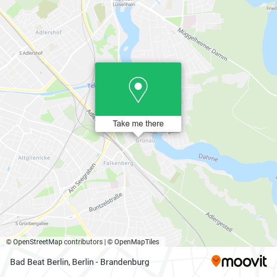 Bad Beat Berlin map