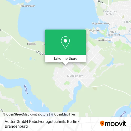 Карта Vetter GmbH Kabelverlegetechnik