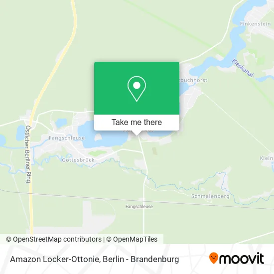 Карта Amazon Locker-Ottonie